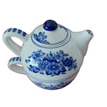 Delft Tea Cup and pot combo