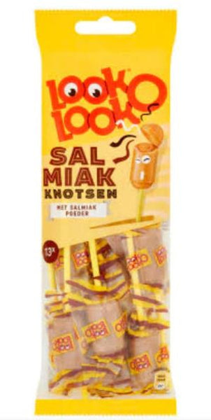 LookO Look Salmiak Knotsen 136g
