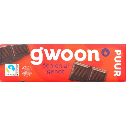 Gwoon Chocolate Bar Pure 100g