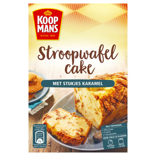 Koopmans Stroopwafel Cake Mix 400g
