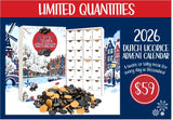 2026 Dutch Licorice Advent Calendar-