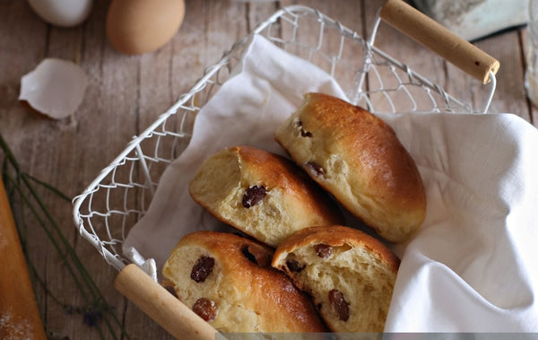 VanStraten Raisin Buns 8pcs 285g