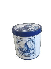 Delft Blue Stroopwafel Tin