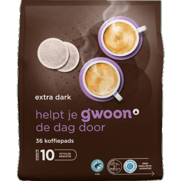 Gwoon Extra Dark (36ct Pods for Senseo machines)