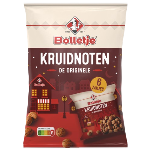 Bolletje Kruidnoten 6x50g 300g