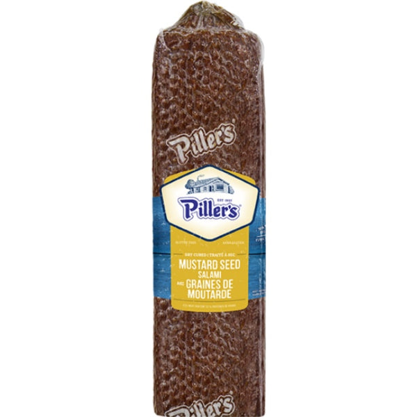 Pillers Mustard Seed Salami ~200g