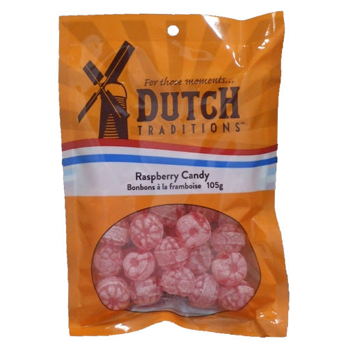 Dutch Traditions Raspberry Candy 105g