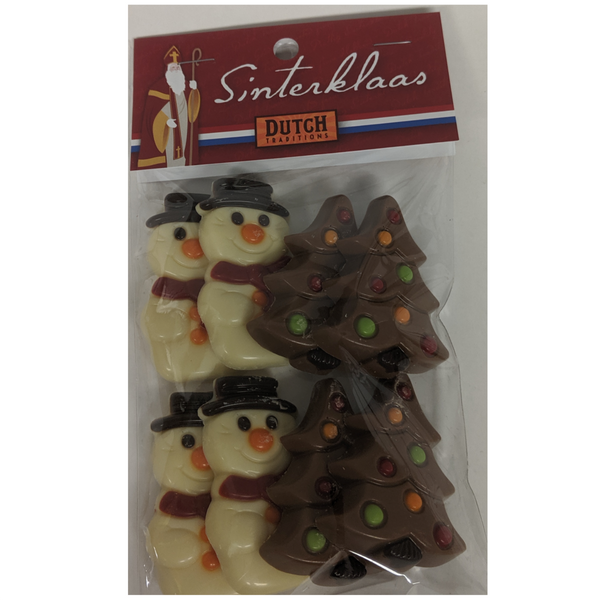 DT Chocolate Snowmen and Trees 120g
